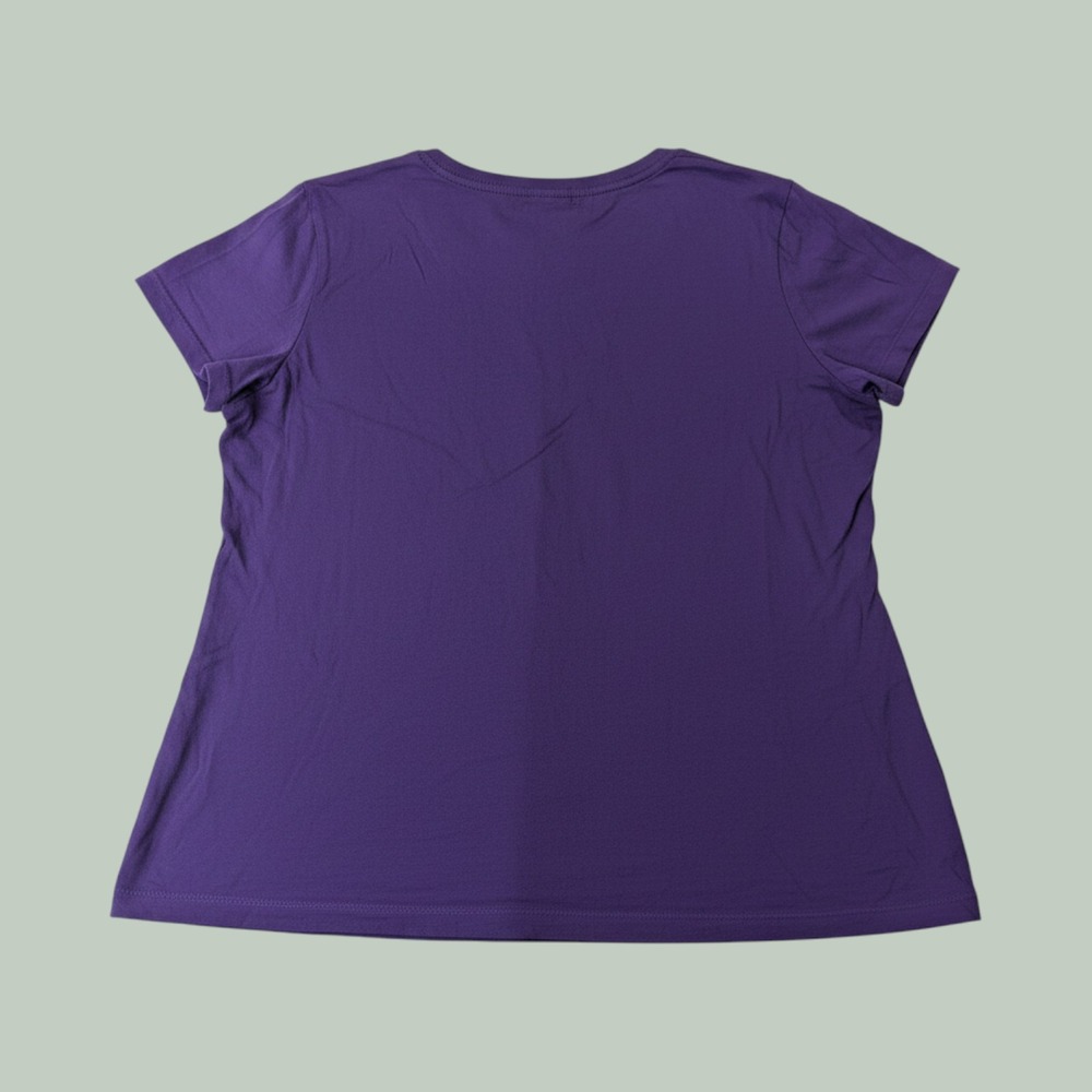 Unbranded‎ Grandma Graphic Tee XL Purple Peace Sign V-Neck Casual Humor Shirt - Picture 2 of 10